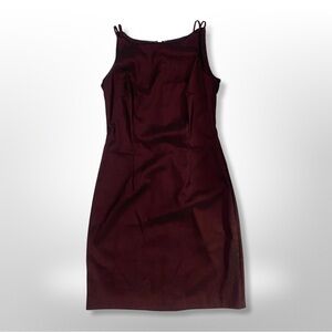 SOLD Classy, Grunge CDC Burgundy Dress